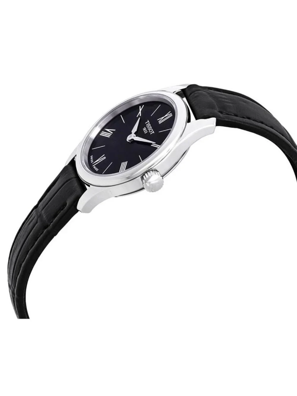 NWT Tissot Tradition 5.5 Black Dial Ladies Watch